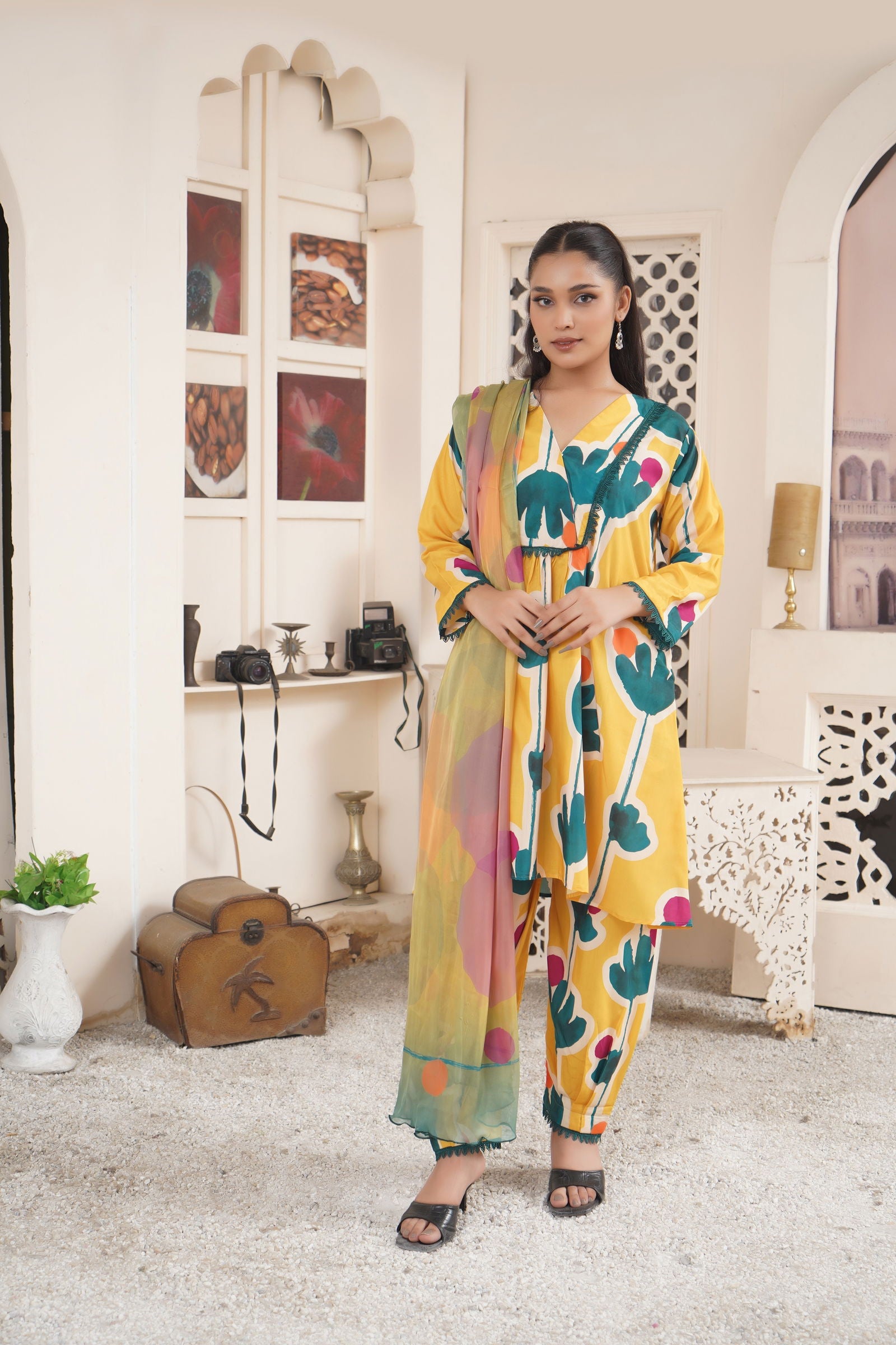 Vibrant Harmony Co-Ord Set - sabajeez.com